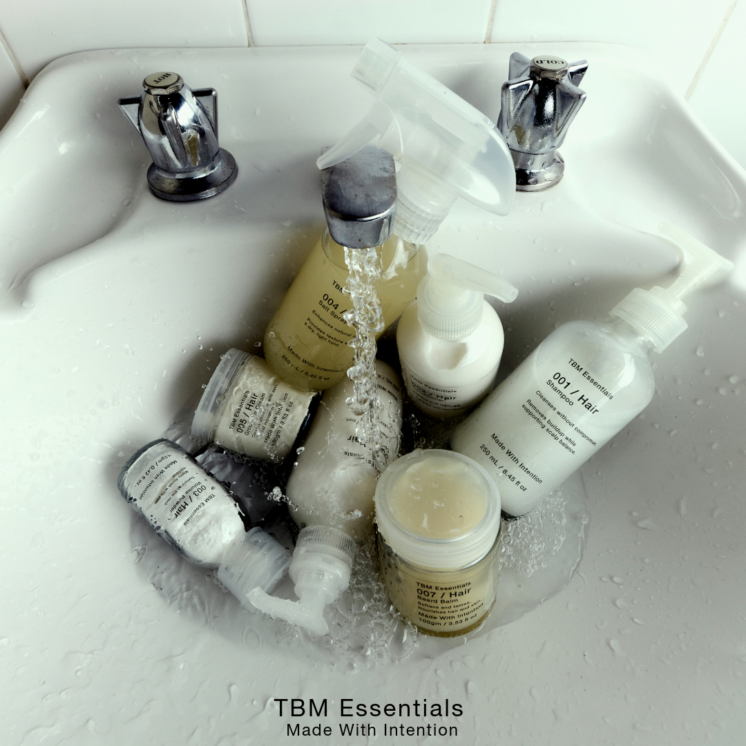 Introducing hair products TBM Essentials range