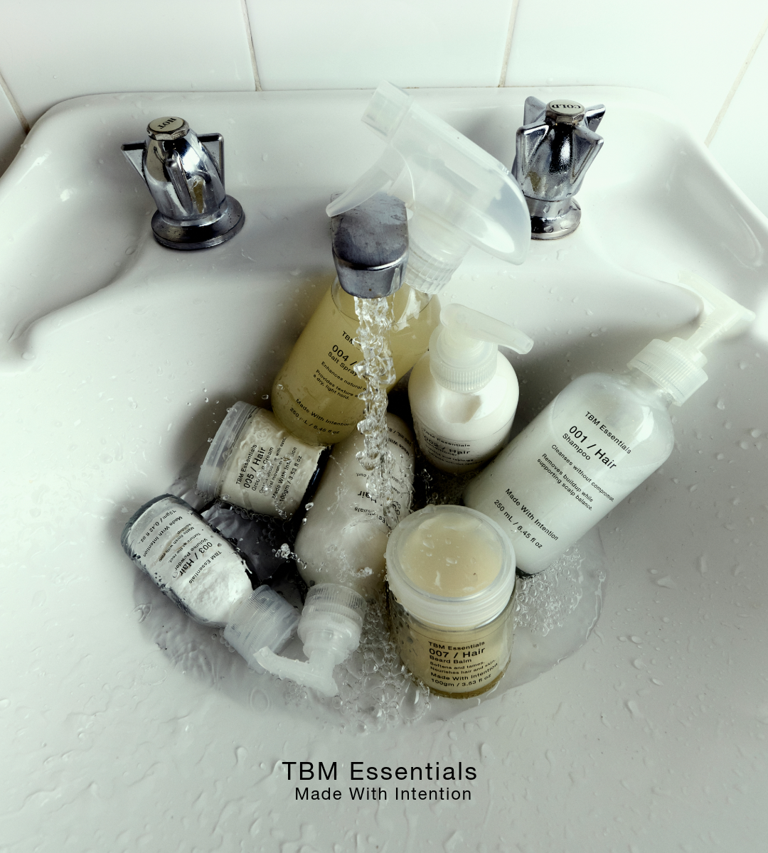 Introducing hair products TBM Essentials range