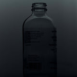 Natural curl defining cream glass jar