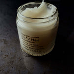 Conditioning beard balm glass container