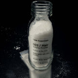 Matte hair volume powder glass container